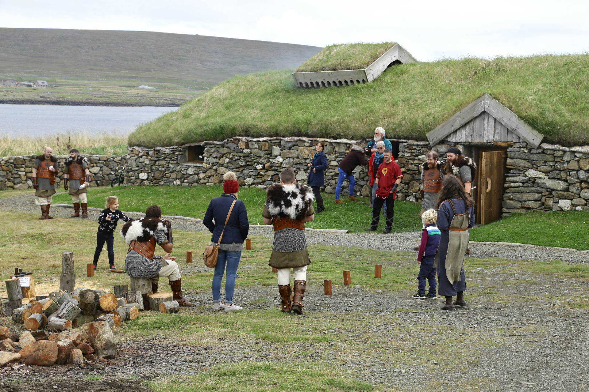 Viking Unst Longhouse Craig Sim