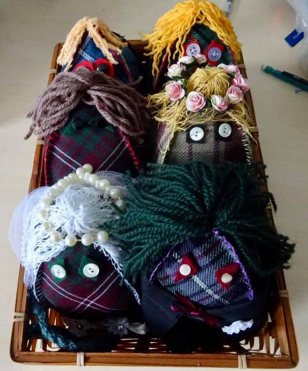 bride and groom soft toys sold by RagTag