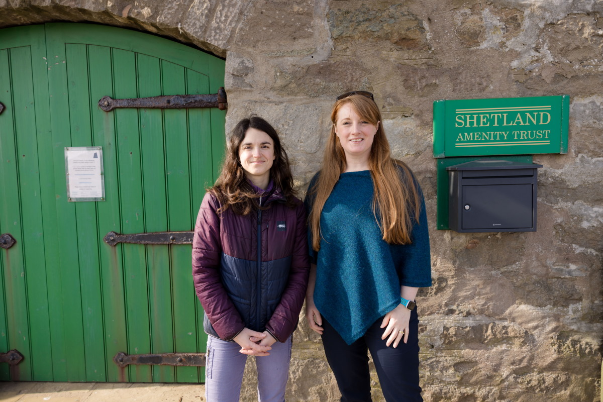 Shetland Amenity Trust Sandy And Solene 2