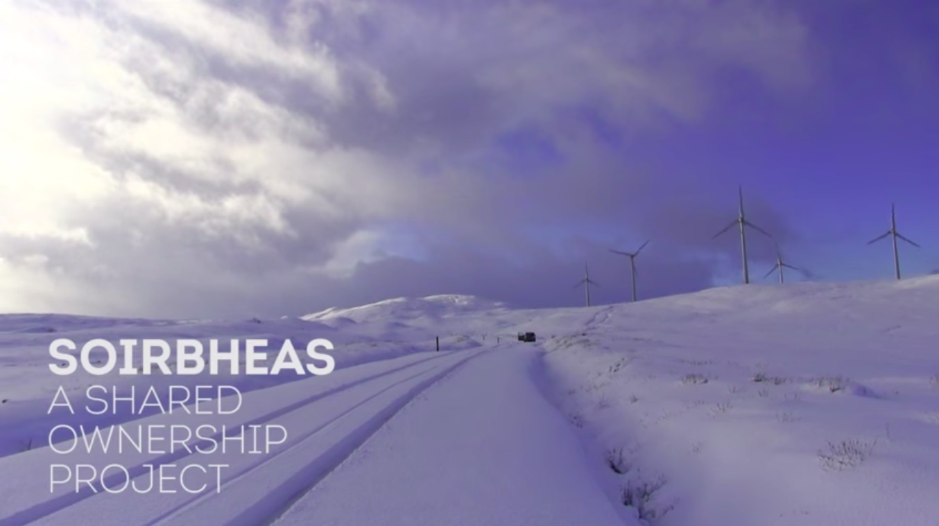 tyre tracks through the snow