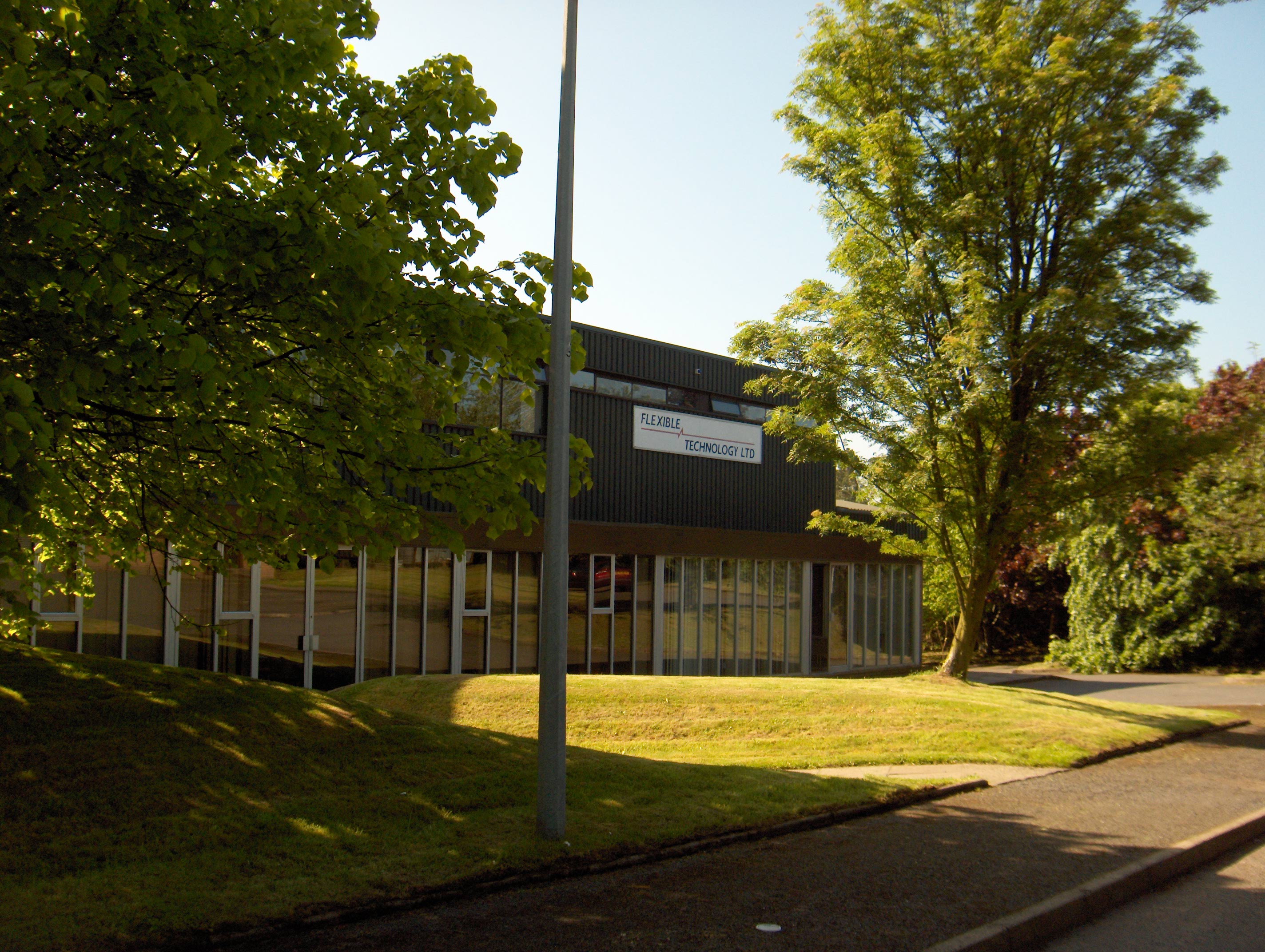 external shot of Flexible Technology building, Isle of Bute