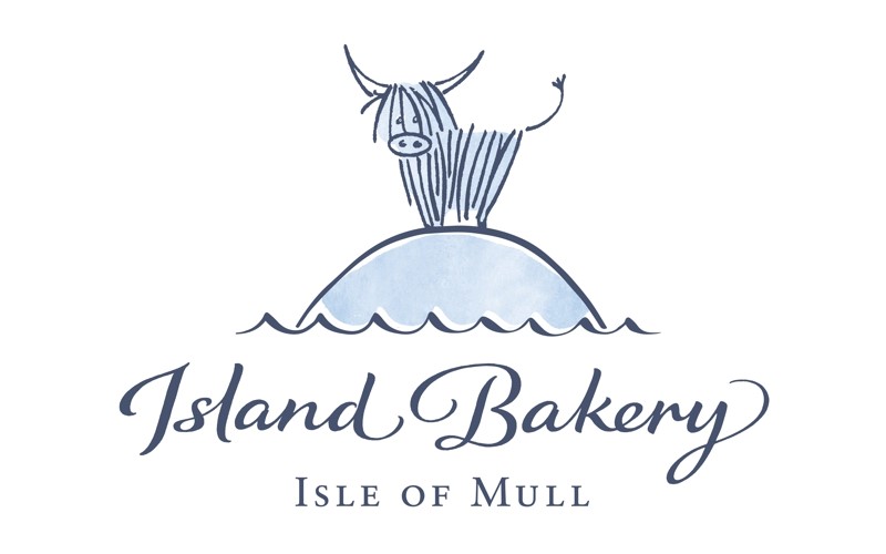 logo for Island Bakery, Mull