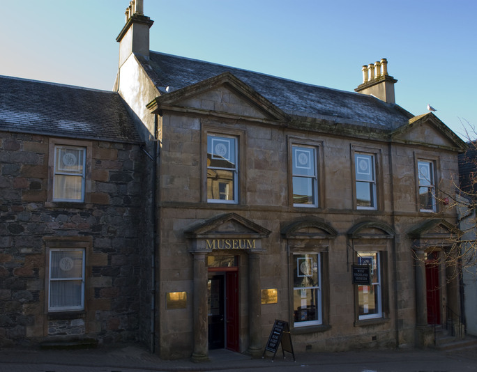 Exterior view of the West Highland Museum, Fort William 