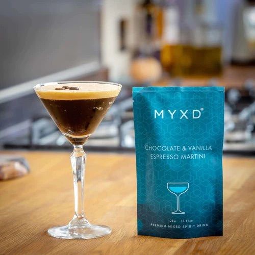 MYXD cocktail in a glass